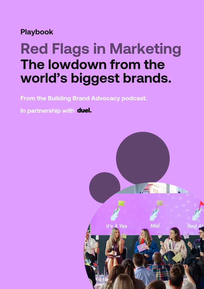 Red flags in marketing playbook